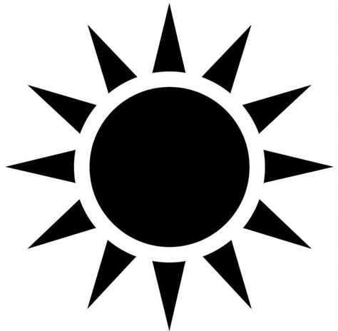 Black Sun | Free Images at Clker.com - vector clip art online, royalty free & public domain