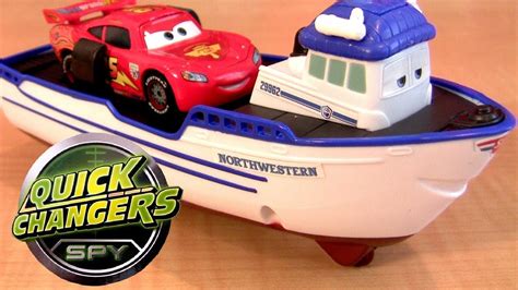 Crabby Boat Quick Changers Launcher Cars 2 - YouTube