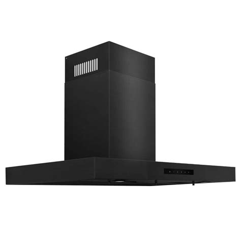 ZLINE Kitchen and Bath 36 in. 400 CFM Ducted Vent Wall Mount Range Hood ...