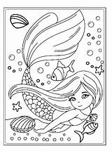 Free Printable Mermaid Coloring Pages For Kids And Adults sketch template