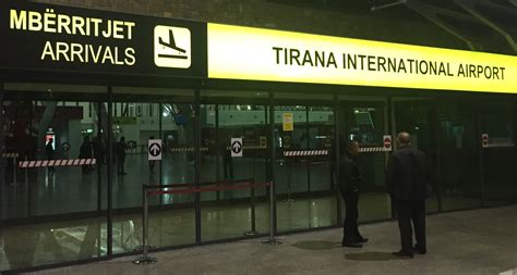 Arrivals - Tirana Airport