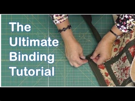 The ultimate quilt binding tutorial with jenny doan of missouri star instructional video – Artofit