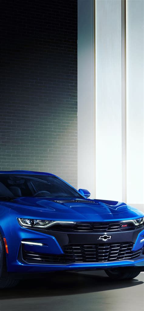 1125x2436 Blue Chevrolet Camaro 4k 2023 Iphone XS,Iphone 10,Iphone X ,HD 4k Wallpapers,Images ...