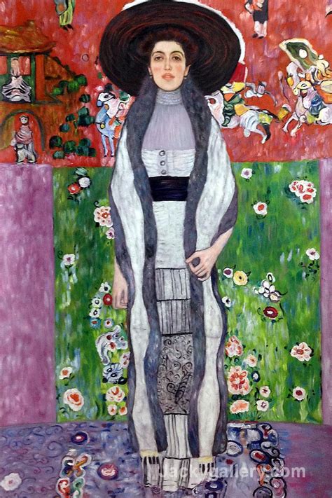 Portrait of Adele Bloch-Bauer II by Gustav Klimt paintings reproduction for sale Oil painting ...