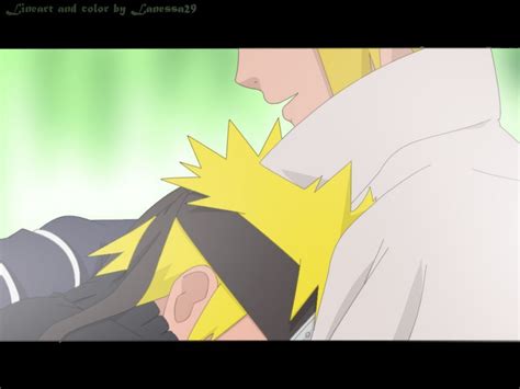 Minato and Naruto hug by Lanessa29 on DeviantArt | Minato, Naruto ...