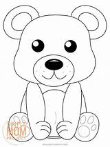 Coloring Pages Of Bears sketch template