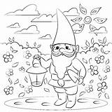 Gnome Coloring Pages Printable For Free Download sketch template