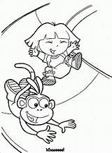 Free Printable Dora The Explorer Coloring Pages For Kids sketch template