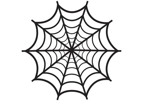 Spiderweb. Black Spiderweb 4642048 Vector Art at Vecteezy