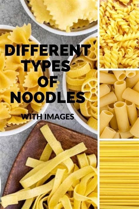 16 Different Types Of Noodles With Images - Asian Recipe