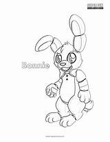 Coloring Sheets Of Withered Bonnie Pages sketch template