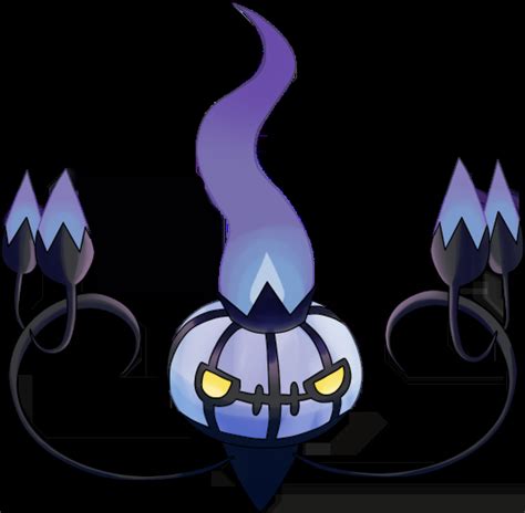 Pokemon #609 Chandelure Ultra Rare Picture - For Pokemon Go Players