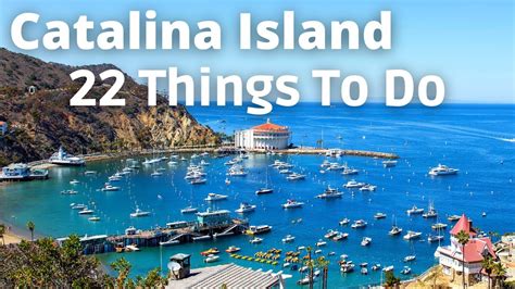 The 22 (!!!) BEST Things To Do In Catalina Island - YouTube