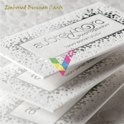 Embossed Business Cards | Free Design Templates | viveprinting.com.au