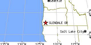 Glendale, Oregon (OR) ~ population data, races, housing & economy