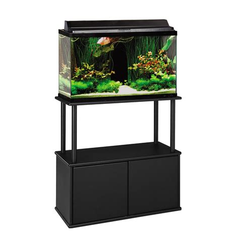 Aquatic Fundamentals 20 and 29 Gallon Aquarium Stand with Storage | Petco