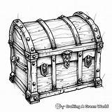 Treasure Chest Coloring Pages  Free & Printable sketch template