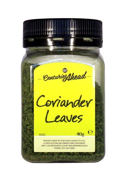 Coriander Leaves - Centuries Ahead