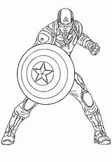 Free Printable Captain America Ready Coloring Page Sheet And Picture  sketch template