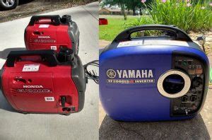 Honda EU2000I VS Yamaha EF2000IS - The Best Home Tools