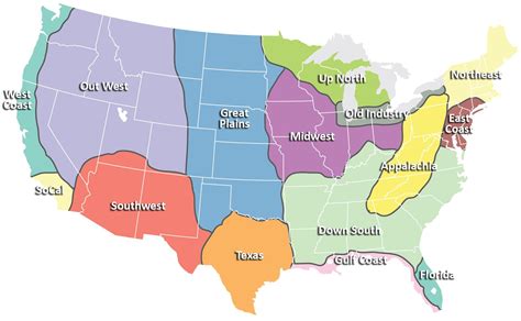 Mental Map of the Midwest, from St. Louis - NextSTL in 2022 | Mental map, United states map, Map