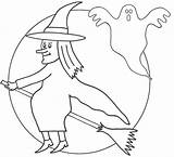 Free Printable Witch Coloring Pages For Kids sketch template