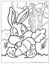 Printable Baby Bunny Coloring Pages sketch template
