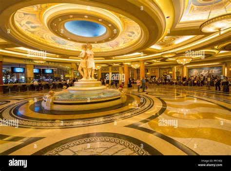 Interior view of Caesars Palace Hotel and Casino, Las Vegas, Nevada, United States of America ...