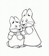 Free Max And Ruby Coloring Pages Printable Download  sketch template
