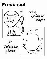 Preschool coloring pages And Sheets sketch template