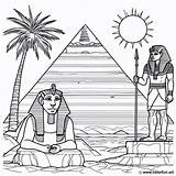 Ancient Egypt coloring Page Download Or Print For Free sketch template