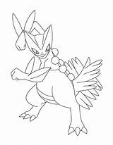 Pokemon advanced Coloring Pages sketch template