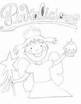 Pinkalicious Coloring Page  Home sketch template