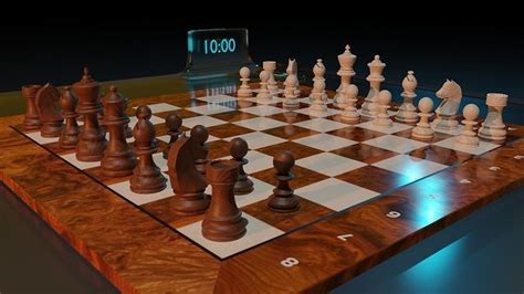 3D model Chess VR / AR / low-poly | CGTrader