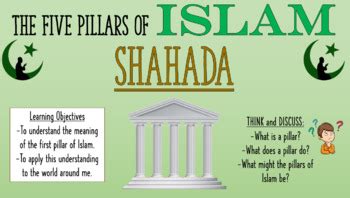 Shahada - The First Pillar of Islam! by TandLGuru | TPT