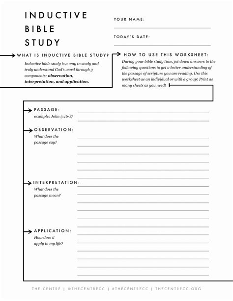 Bible Lessons For Adults Free Printable - Free Printable