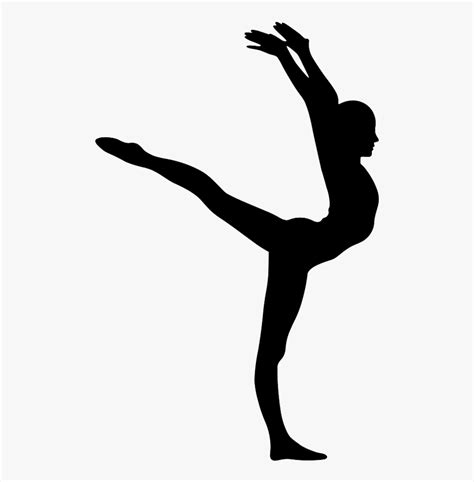 Clip Art Royalty Free Stock Cartwheel Silhouette At - Transparent ...