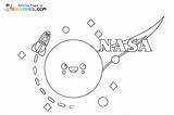 Nasa Logo Coloring Page sketch template