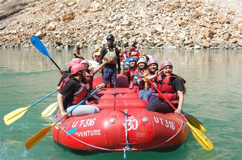 TREKKING AND WHITE WATER RAFTING - Guru Nanak Fifth Centenary School