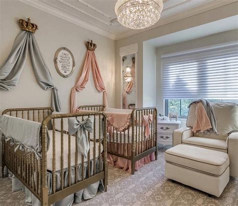 Pin by Ashley McDonald on Twin Nursery in 2020 | Twin baby rooms, Baby ...