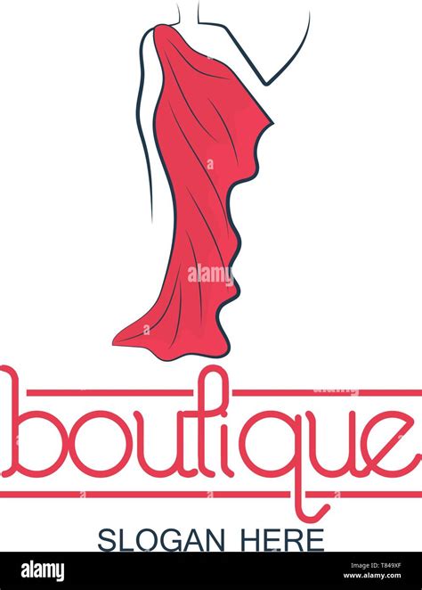 boutique logo with text space for your slogan tagline, vector illustration Stock Vector Image ...