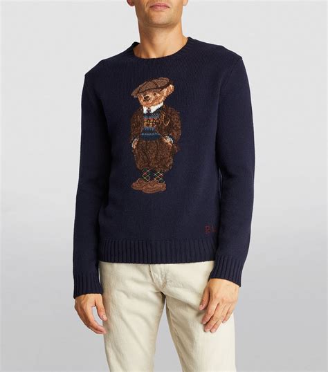 Polo Ralph Lauren Wool Polo Bear Sweater | Harrods US