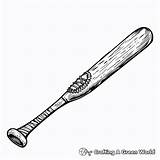 Baseball Bat Coloring Pages  Free & Printable sketch template