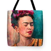 Frida Kahlo Portrait Poster nostalgia Painting by Wilkinson Fred - Pixels