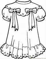 Disegni Di Vestiti Da Colorare  ColoringlibCom sketch template