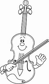 Fiddle Colouring Pages Sketch Coloring Page sketch template