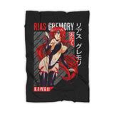 Rias Gremory High School Dxd Anime Red Hair Girl Blanket