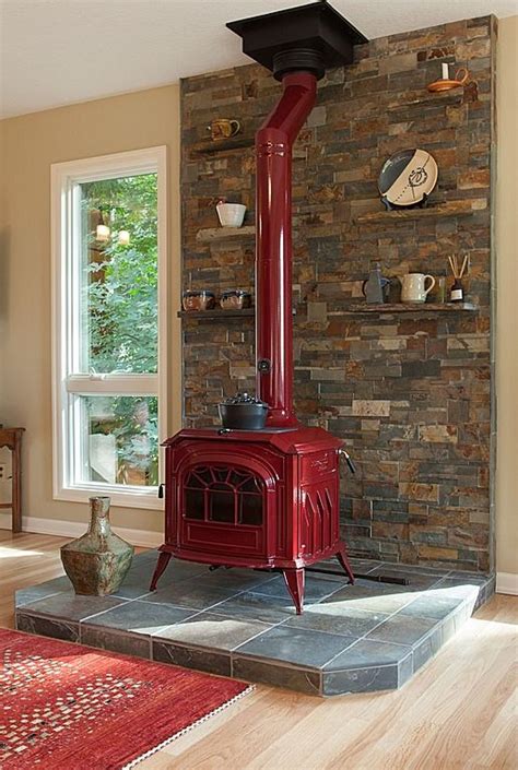 36 best Wood Stove Surrounds images on Pinterest | Wood burner, Fire ...