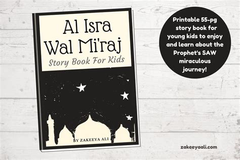 Al Isra Wal Miraj Story Book For Kids