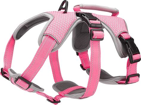 BELPRO Multi-Use Support Dog Harness, Escape Proof No Pull Reflective Adjustable Vest with ...
